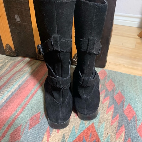 Lauren Ralph Lauren Suede leather  Shelby boots - Picture 4 of 10